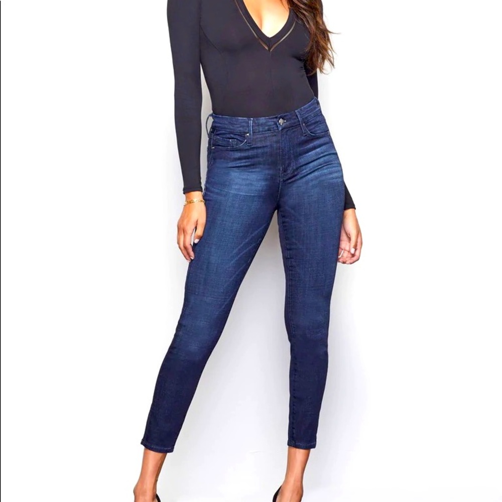 Good American Good Waist Crop Size 25/0